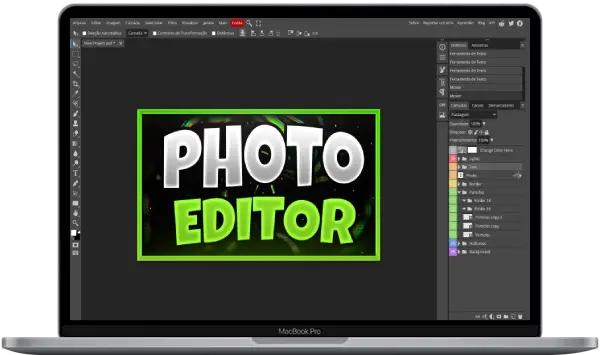 Editor de imagens online gratuito como o Photoshop - Studio da Sticker Mule, Blog